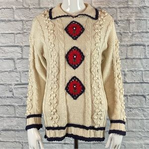 Vintage NWT 1990s Hartstrings Cableknit Sweater